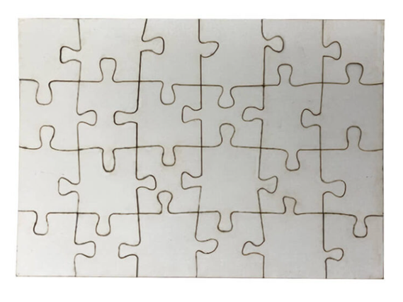 Personalised A4 MDF Puzzle (24 Piece)
