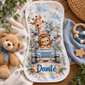 Personalised Baby Burp Cloth