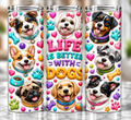 Inflated Dog Lover Tumbler