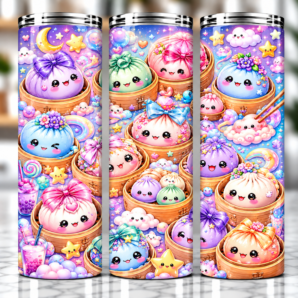 Kawaii Dumpling Tumbler