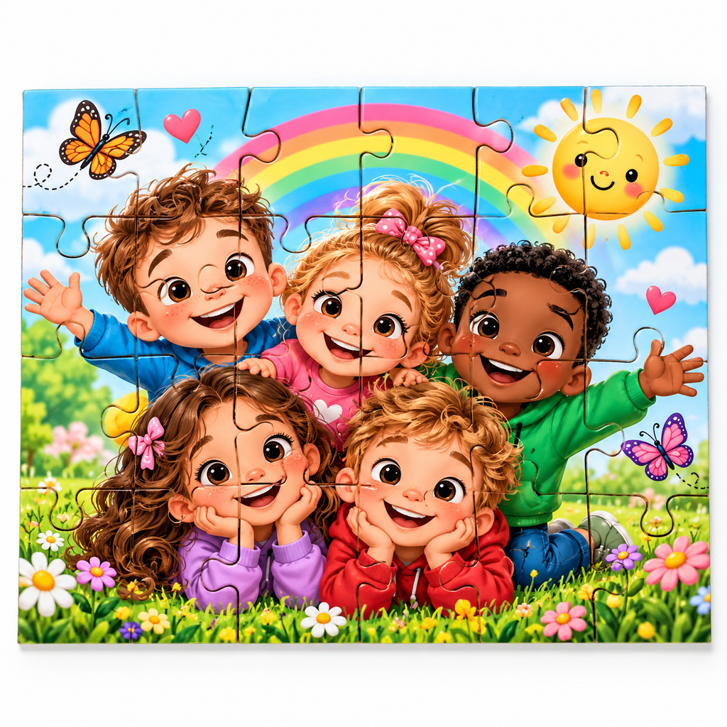 Personalised A4 MDF Puzzle (24 Piece)